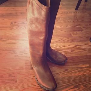 Franco Fortini Tall Brown Boots